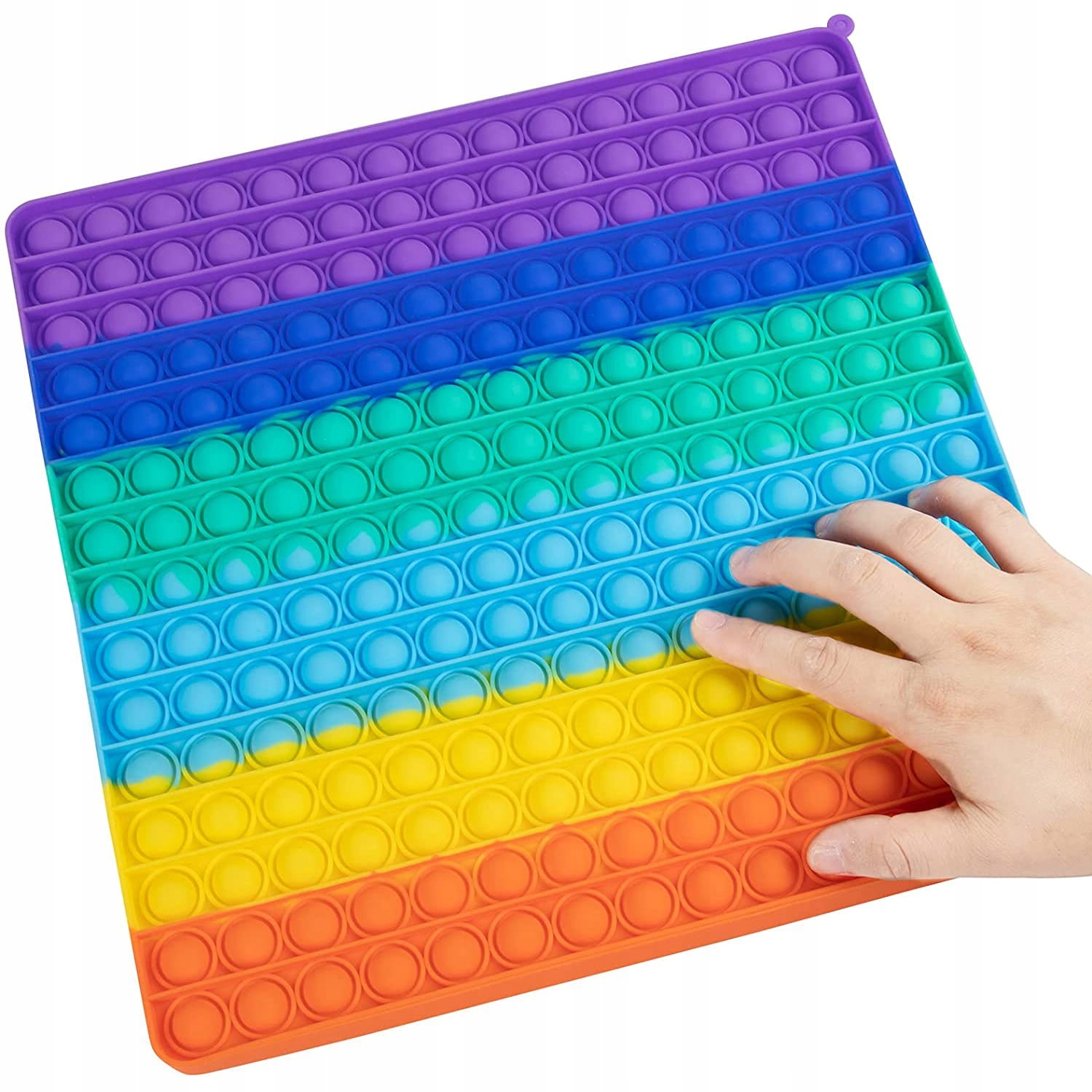 LT320 KOLOROWY POPIT PUSH BUBBLE POP IT DUŻY KWADRAT XXL 30x30 EAN (GTIN) 5903769961764