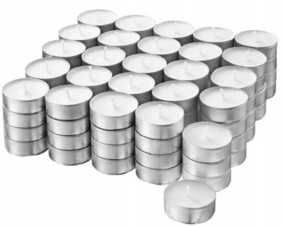 

Podgrzewacze Tealight Świeczki Bezzapachowe 75 Szt