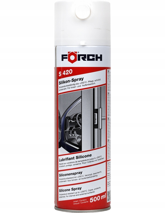 

Forch S420 Antystatyczny Silikon Spray 500 ML