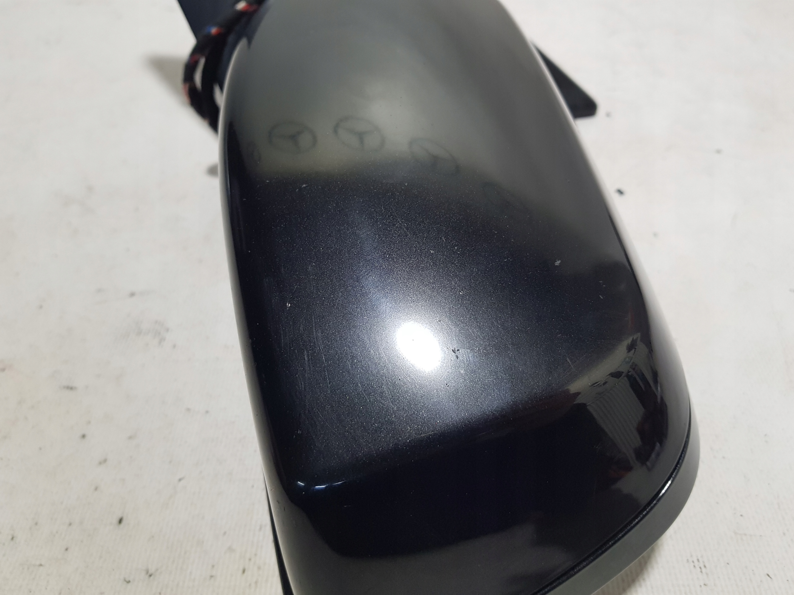 Spiegel links BMW E63 E64 9 PIN 475 BLACK SAPPHIRE