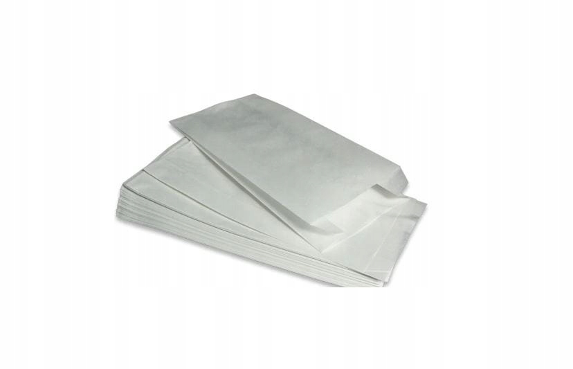 TOREBKA FAŁDOWA BIAŁA PAPIEROWA 27X15X9cm 500szt