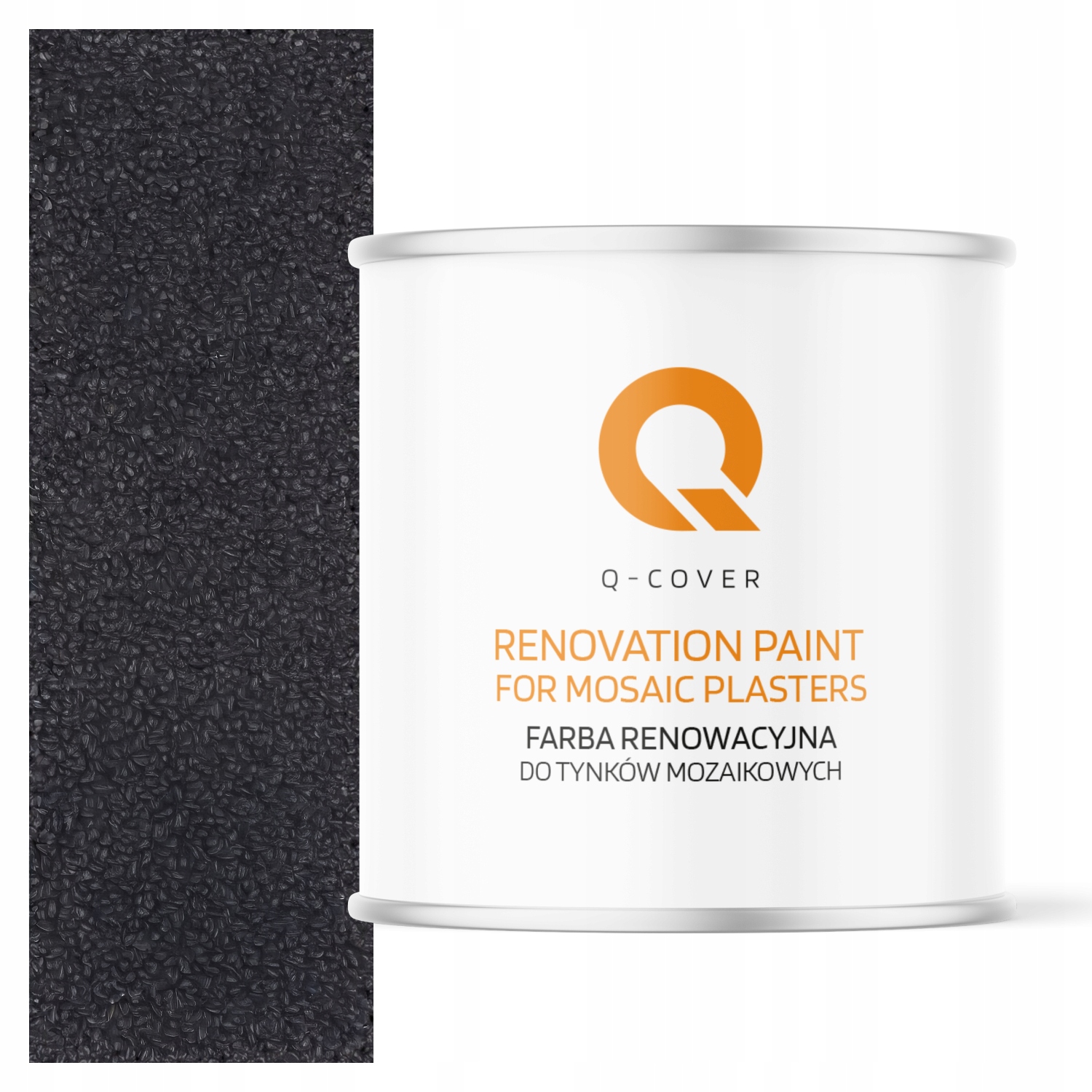 Barva na mozaikovou omítku Renovační 2.5L Obnova Šedá Bazaltová Ral 7012