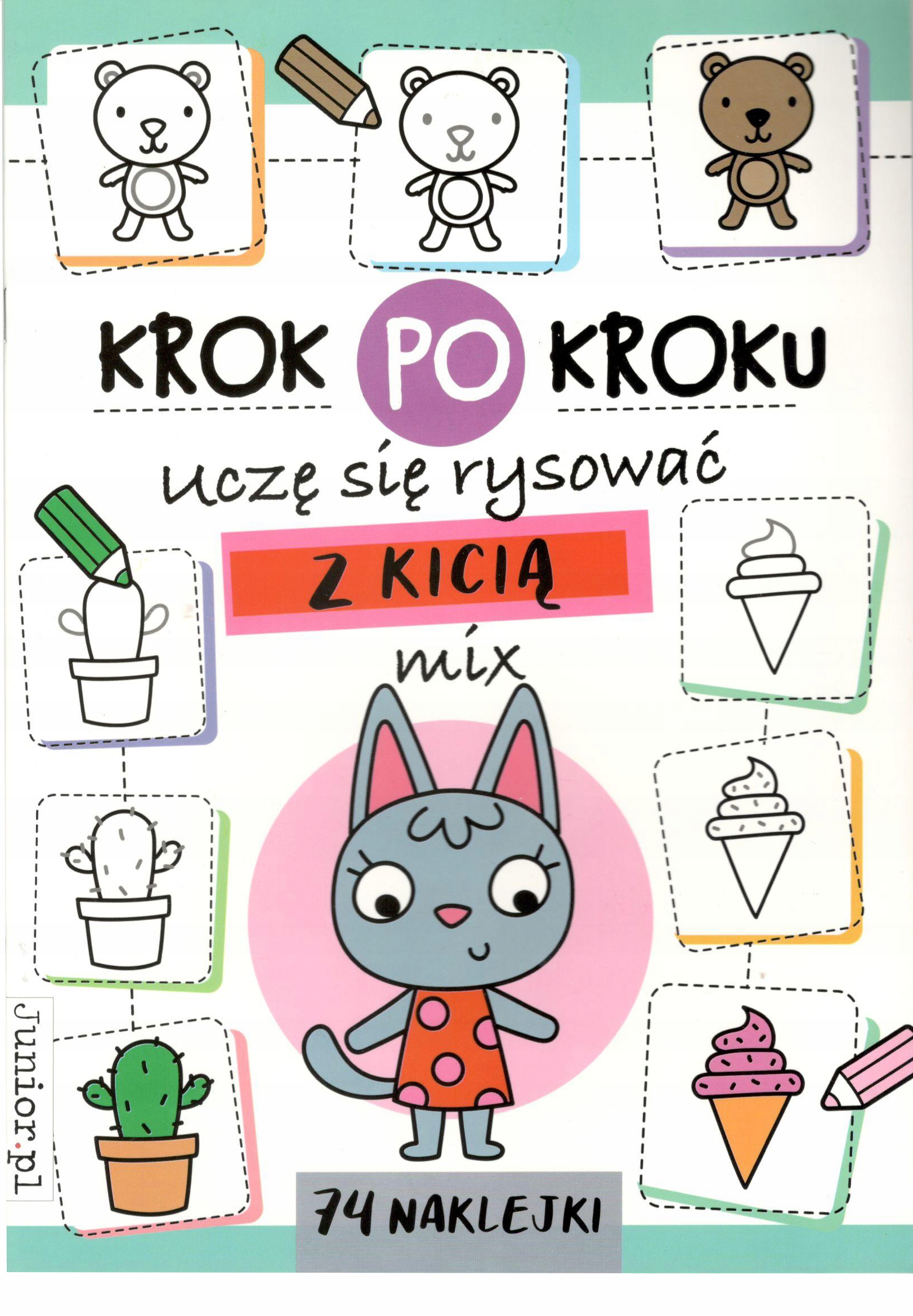

Krok po kroku Uczę się rysowac z Kicią