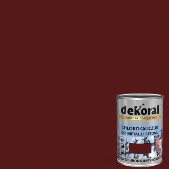Dekoral Chlorokaučuk na kov a betón Mahagónový bronz 5L