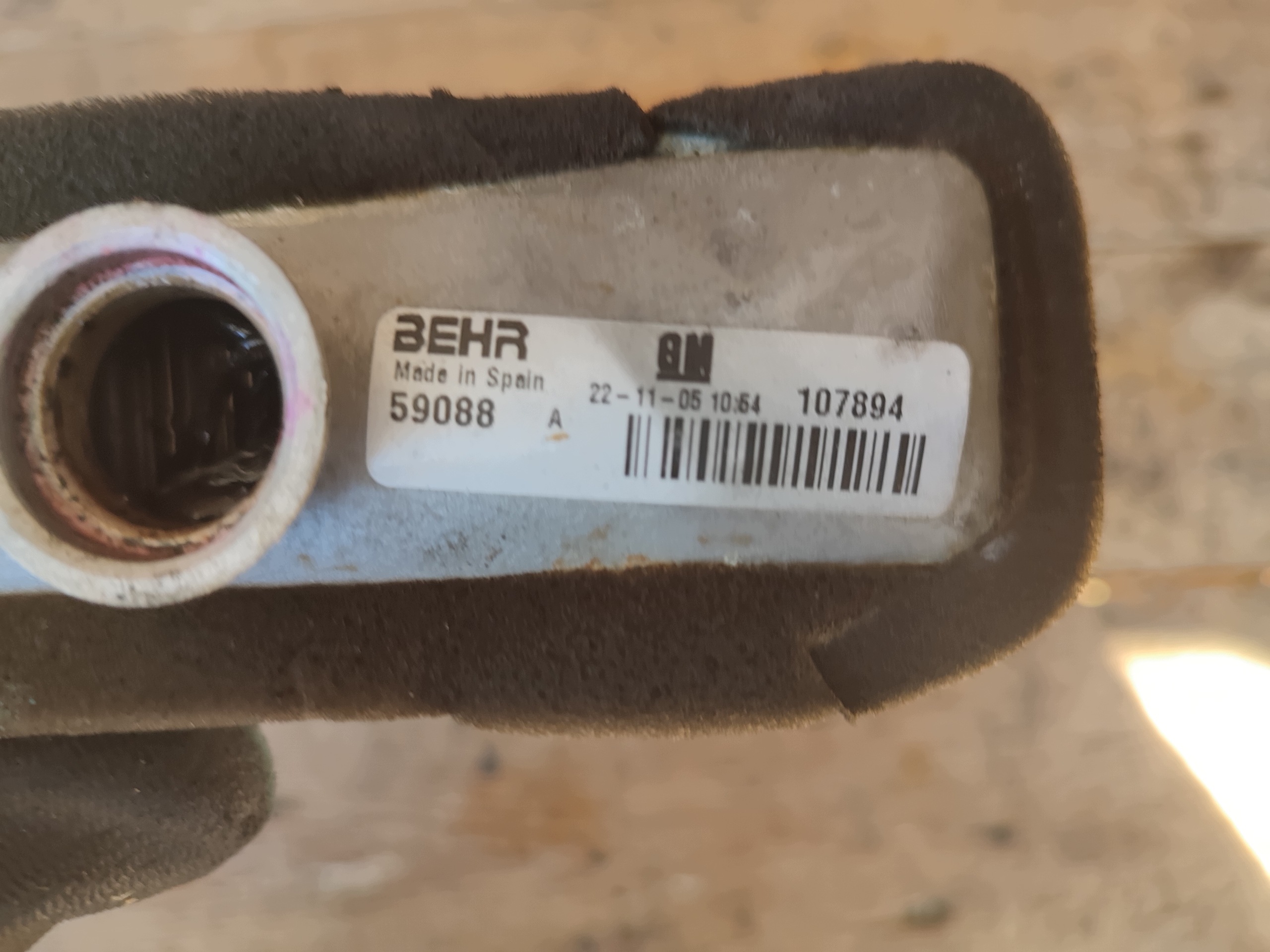 gruppo stufa riscaldamento d’acqua OPEL MERIVA A 59088