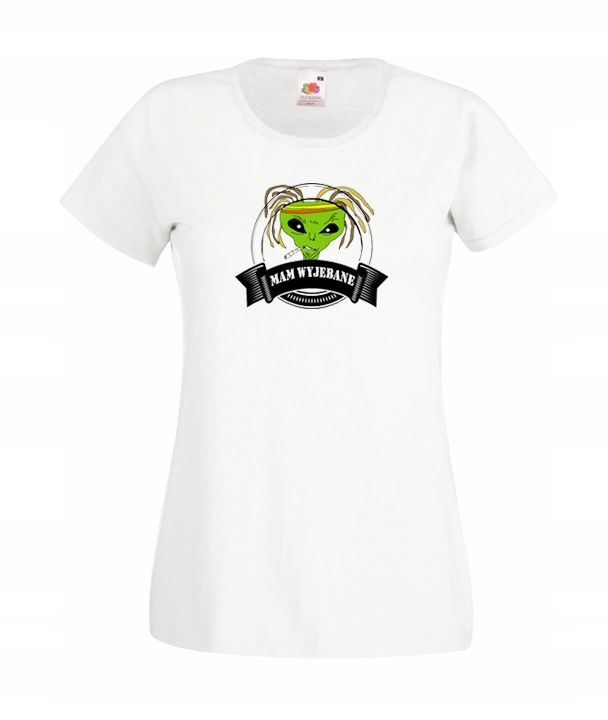 

S Koszulka Damska Mam Wyjebane Alien Obcy Wzory