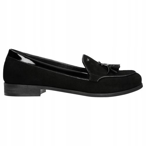 

Buty Wojas Półbuty damskie skóra czarne r. 40