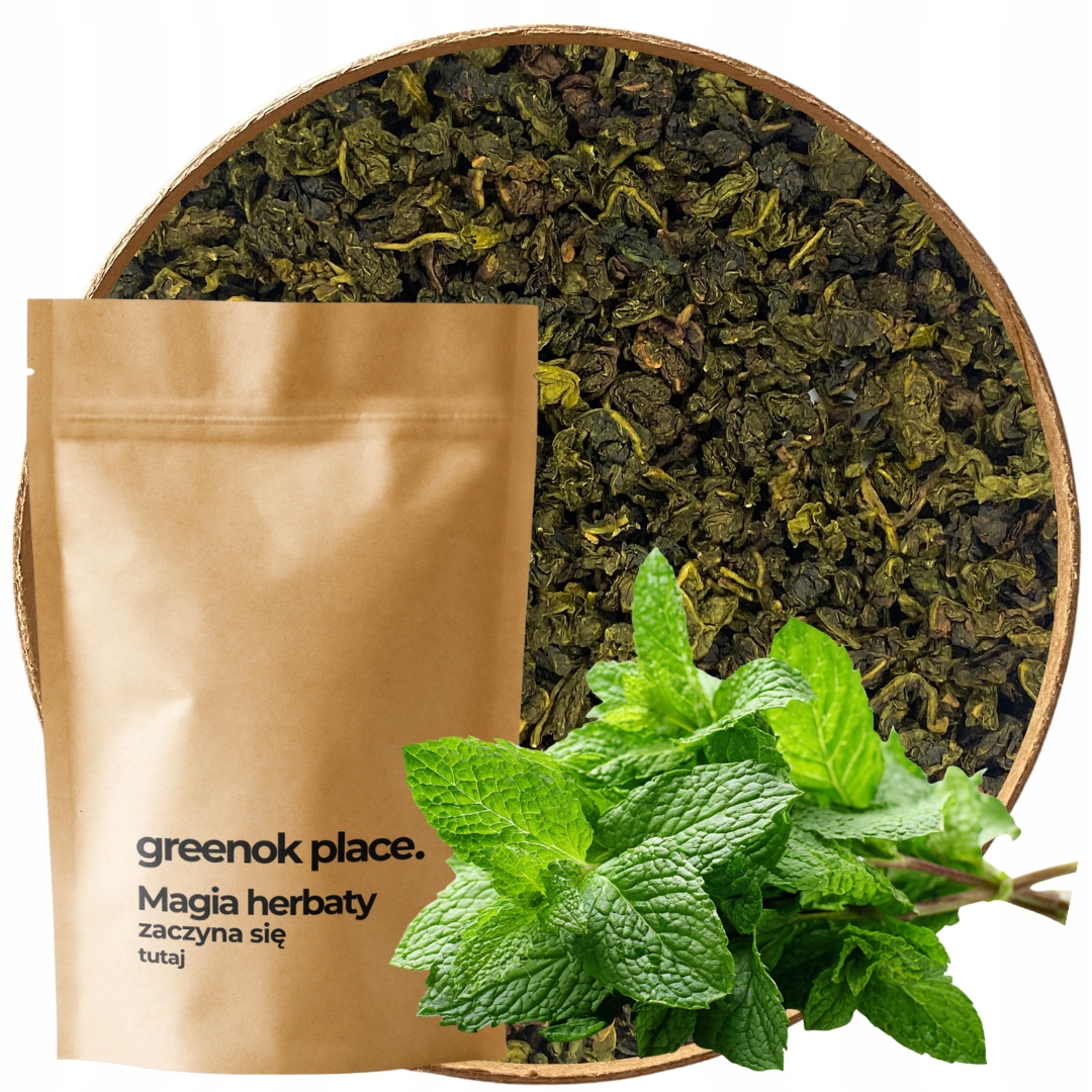 Levně Čaj Oolong Máta 1000 g mátový Aromatický