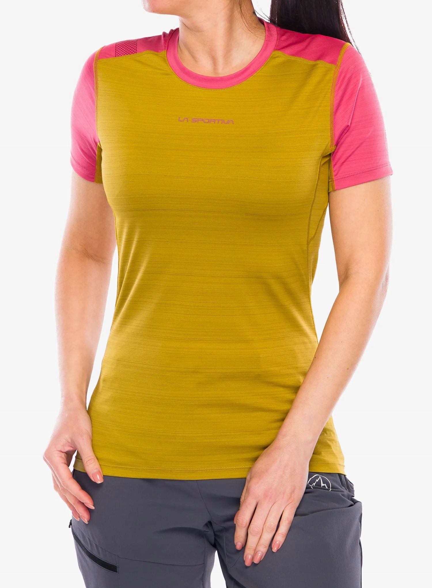 Koszulka szybkoschnąca damska La Sportiva Sunfire T-Shirt savana/rosebay S