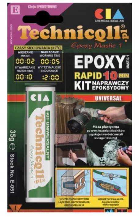 KIT UNIWERSALNY EPOKSYDOWY NAPRAWCZY 35 g