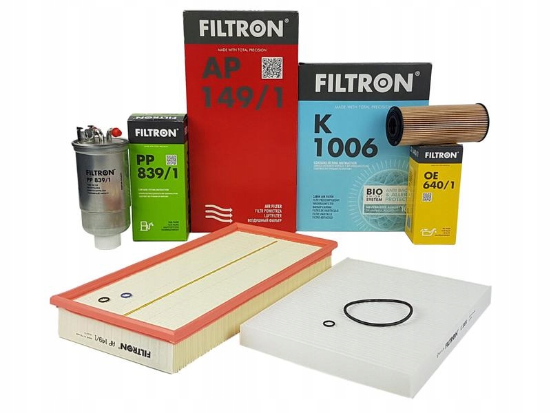 

Filtron Zestaw Filtrów Audi A3 8L 1.9TDI 90-110KM