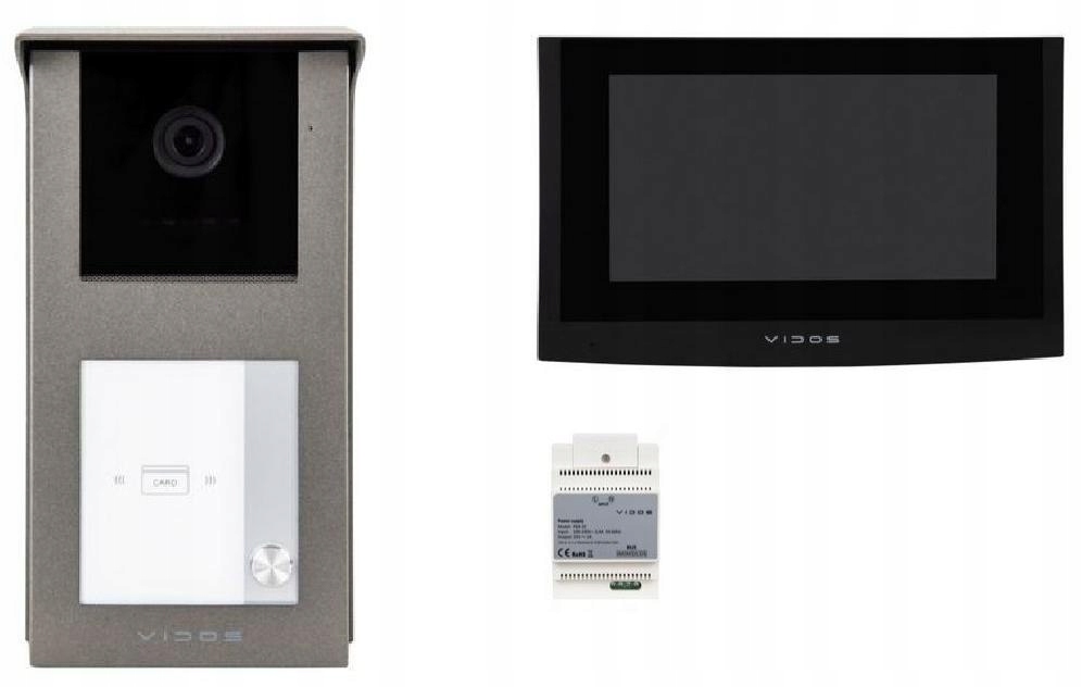 Wideodomofon Vidos 2IP S201-1/M200B-X