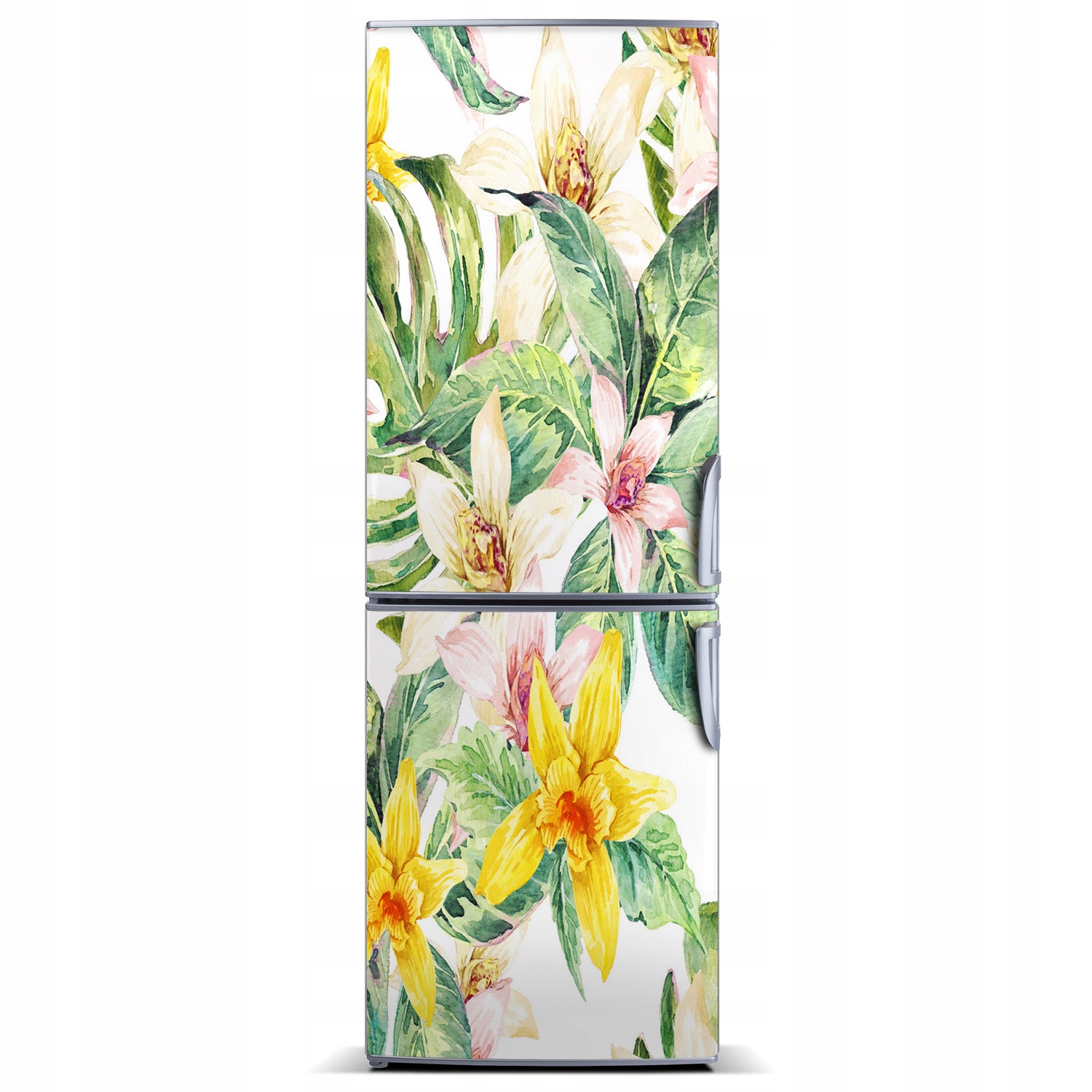 

Magnes Magnes na lodówkę Tropikalne kwiaty 60x180