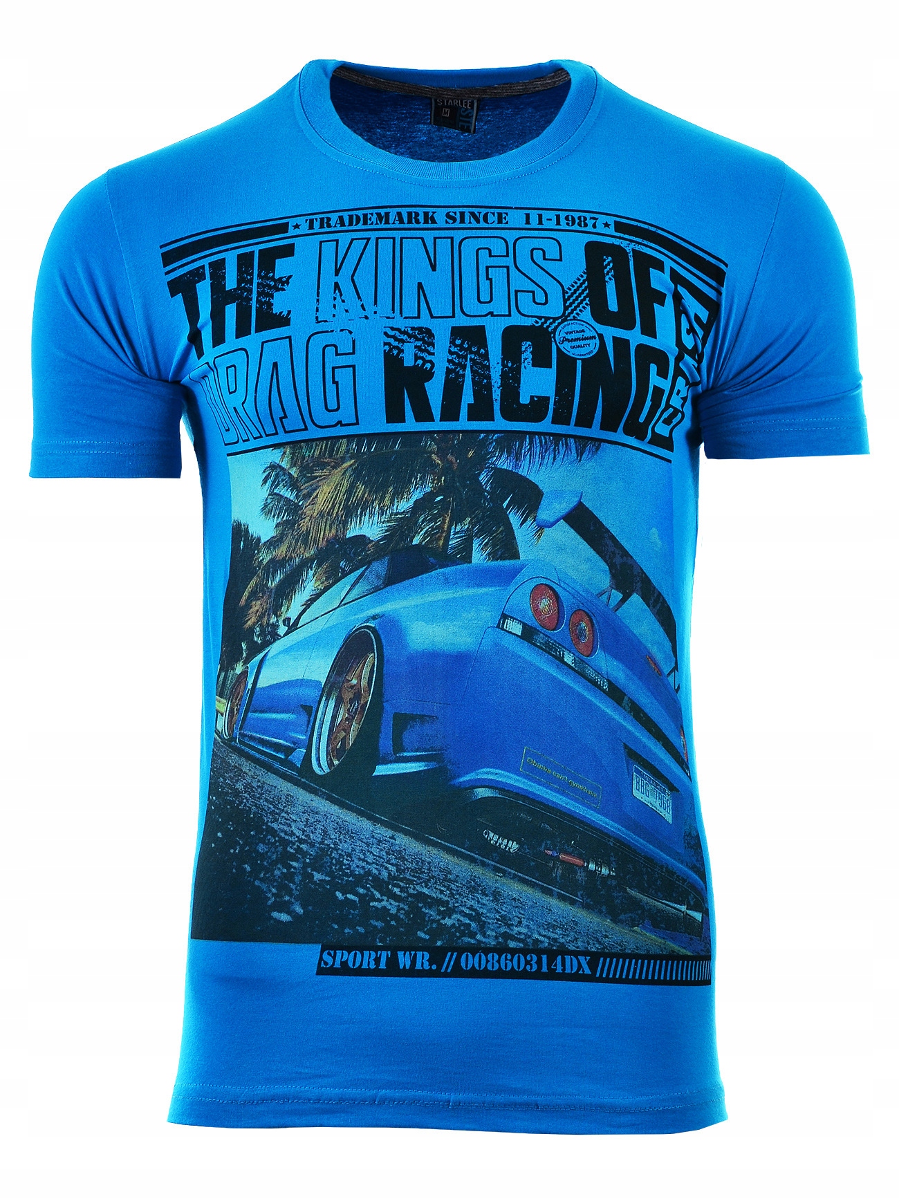 

L Koszulka T-shirt The Kings Turkusowa