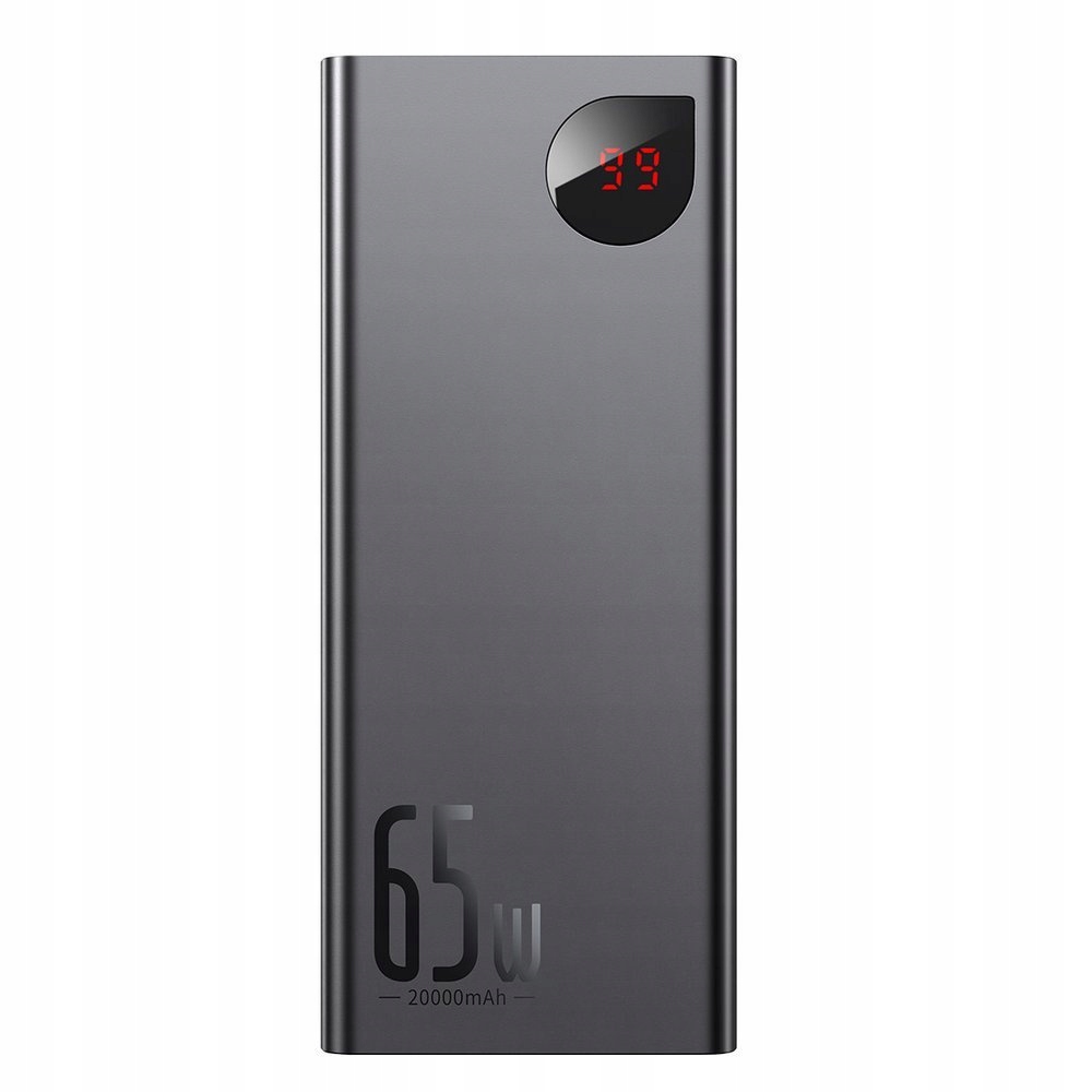 BASEUS POWERBANK 2x USB USB C micro USB 20000mAh 65W QC4.0 PD POWER BANK Marka Baseus
