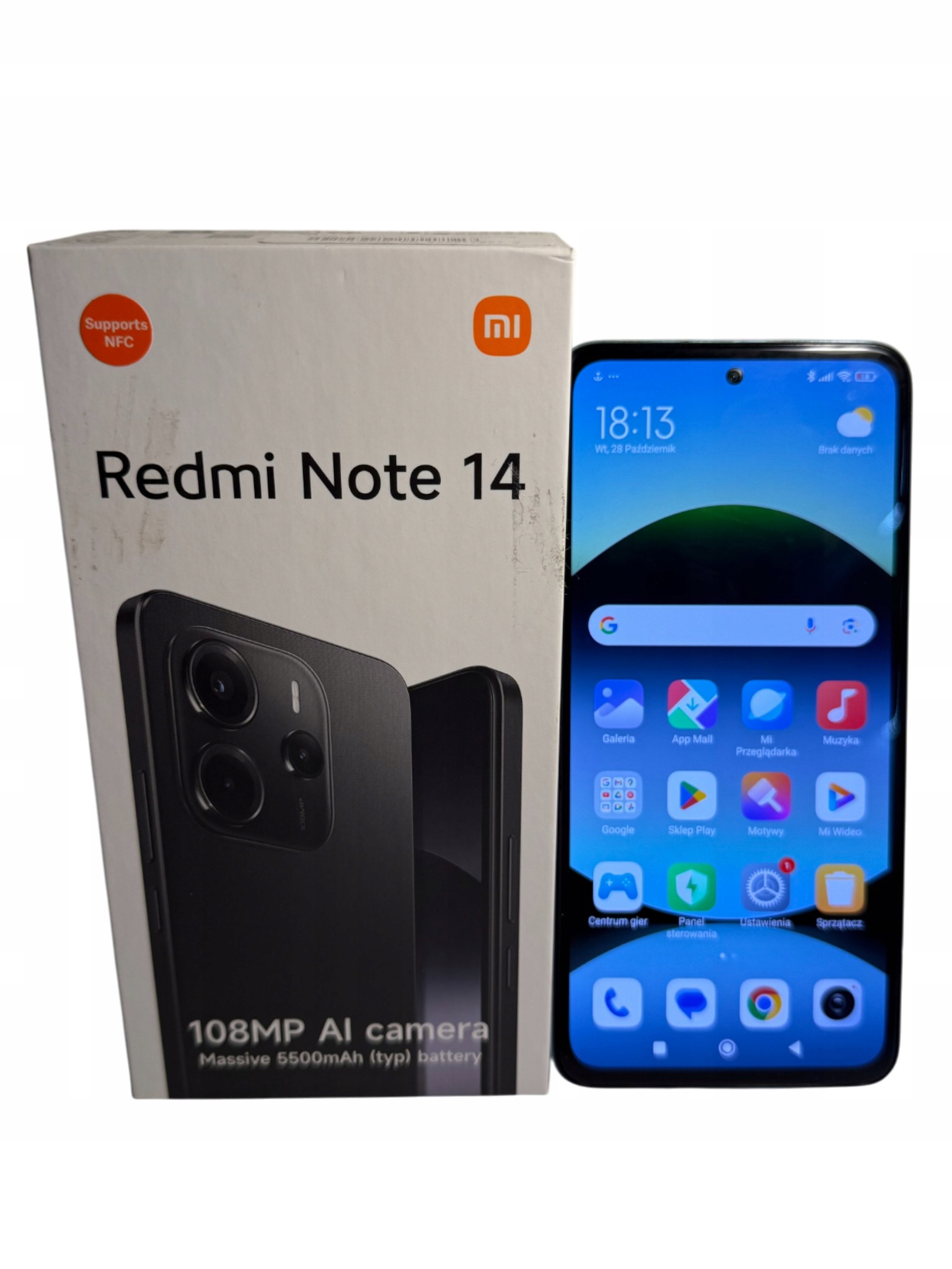 Smartfon Xiaomi Redmi Note 14 8/256GB 4G (LTE) UWAGA CZYTAJ OPIS ...
