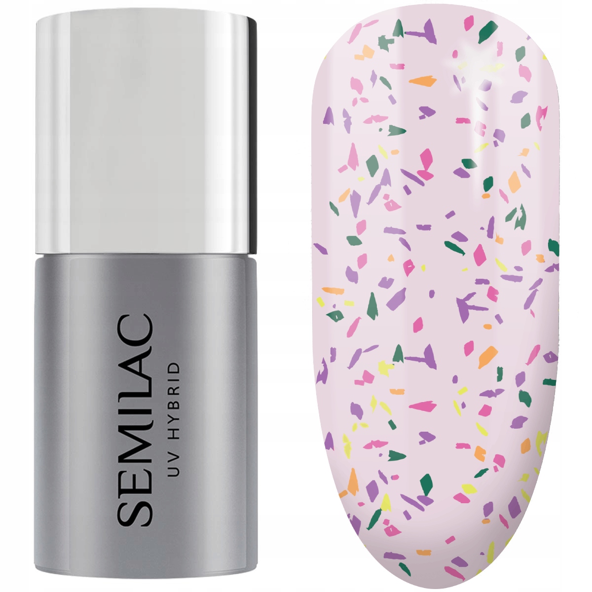 

Semilac Top No Wipe Matte Violet Galaxy T27 7 ML