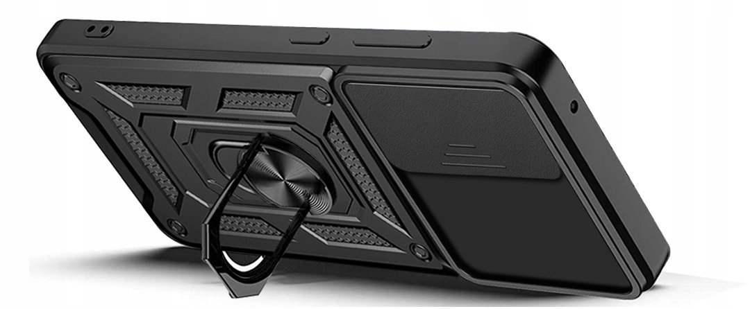 ETUI PANCERNE RING CASE PLECKI OBUDOWA + SZKŁO 9H do Motorola Edge 40 Pro Marka GUTCASE