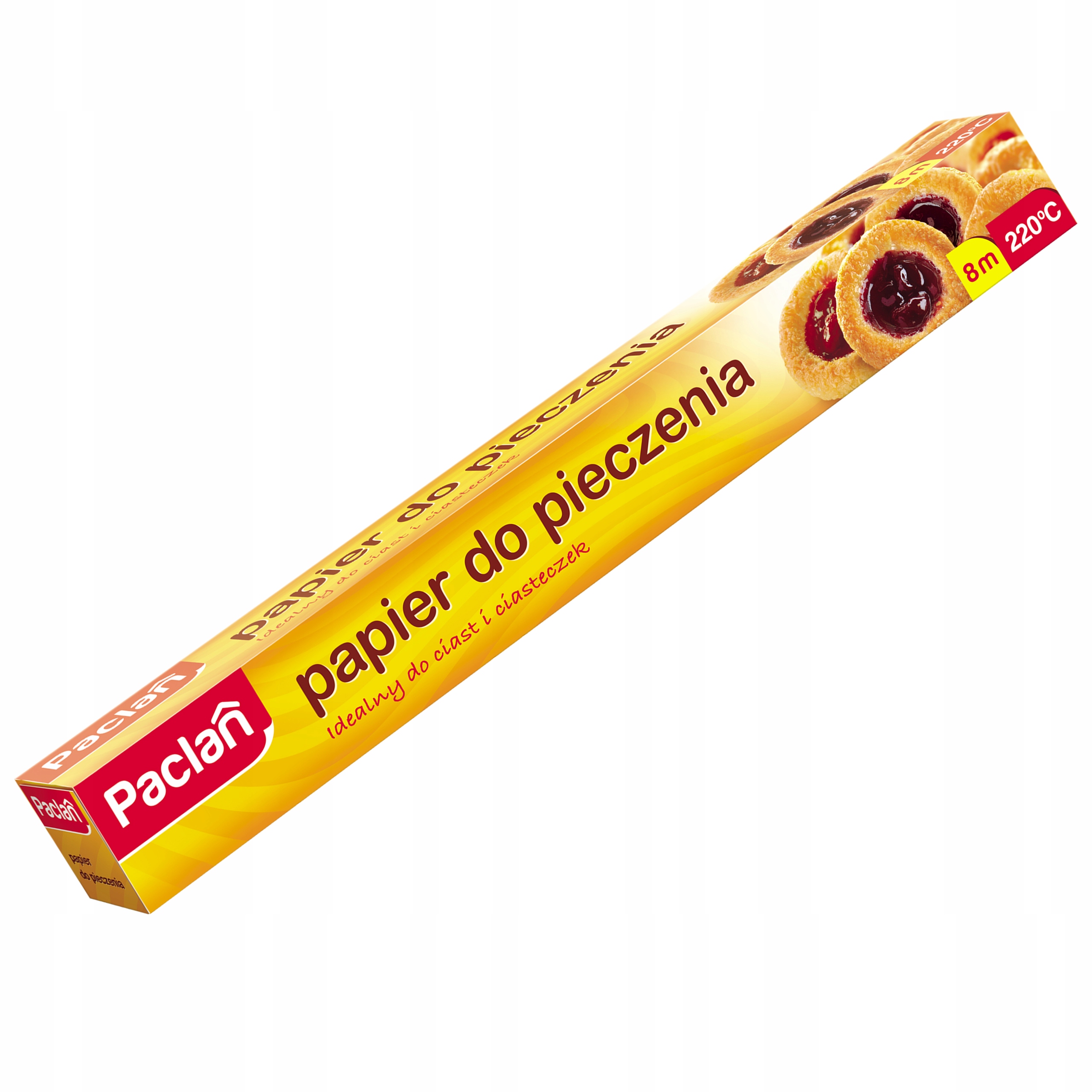 Papier do pieczenia Paclan 800 cm x 38 cm brązowy