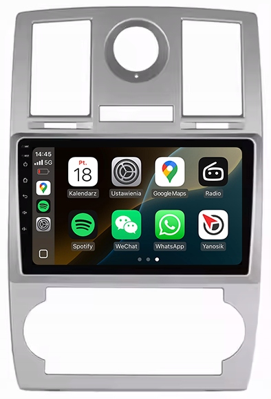 Chrysler 300C 2004-2010 Rádio Navigace Android Auto Carplay Mapy