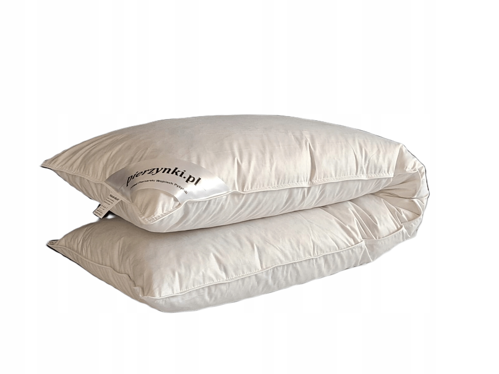 Poduszka z pierza 40x145 CIĄŻOWA 2000g