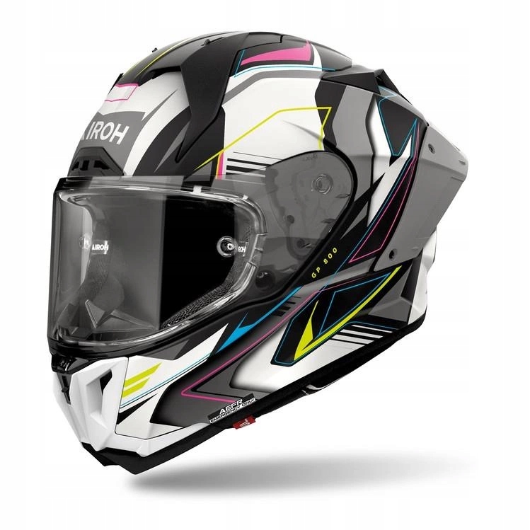 Helma Airoh GP800 Must Multicolor Matt ružová modrá fluo Darčeky