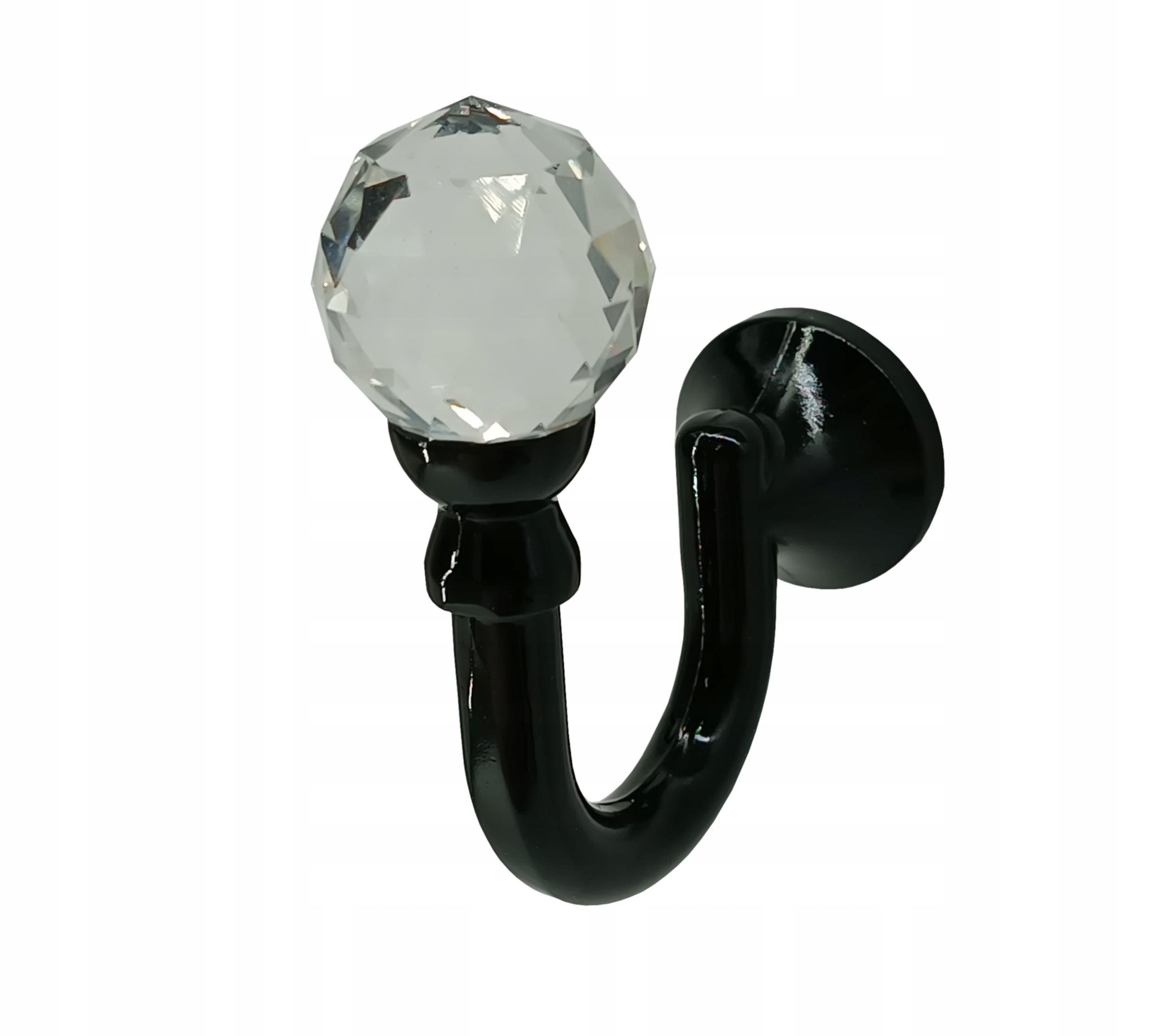 

Haczyk Metal 45mm do upinania Crystal Czarny