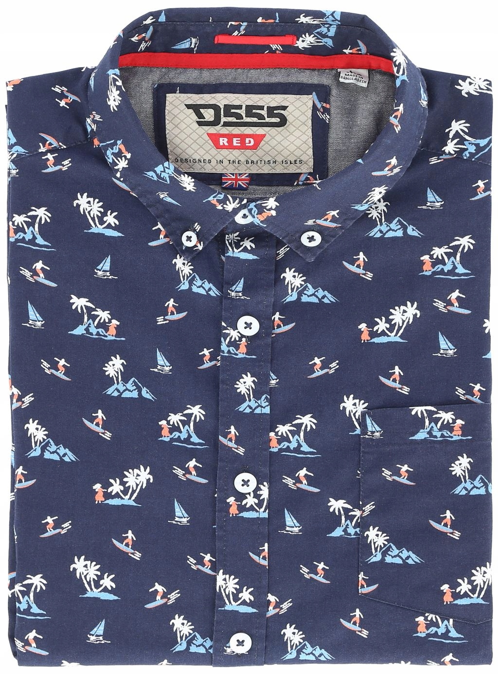 

hawajska koszula Duke baw100% 5XL/52 obw_kl_164