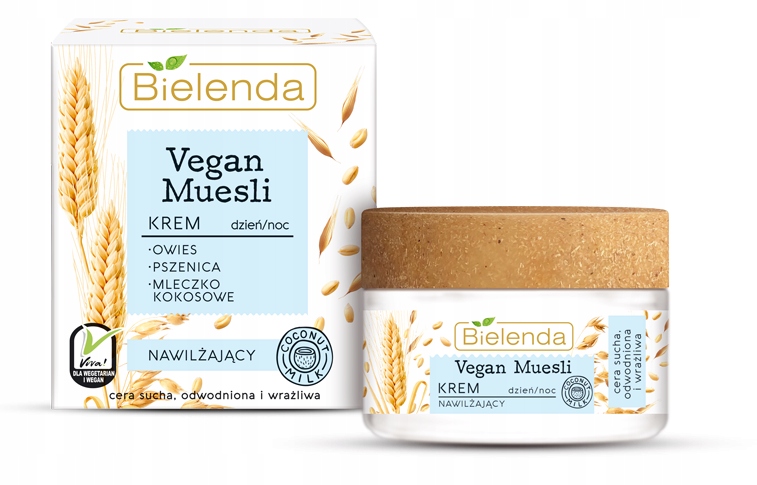 BIELENDA VEGAN MUESLI KREM NAWILŻAJACY 50 ML