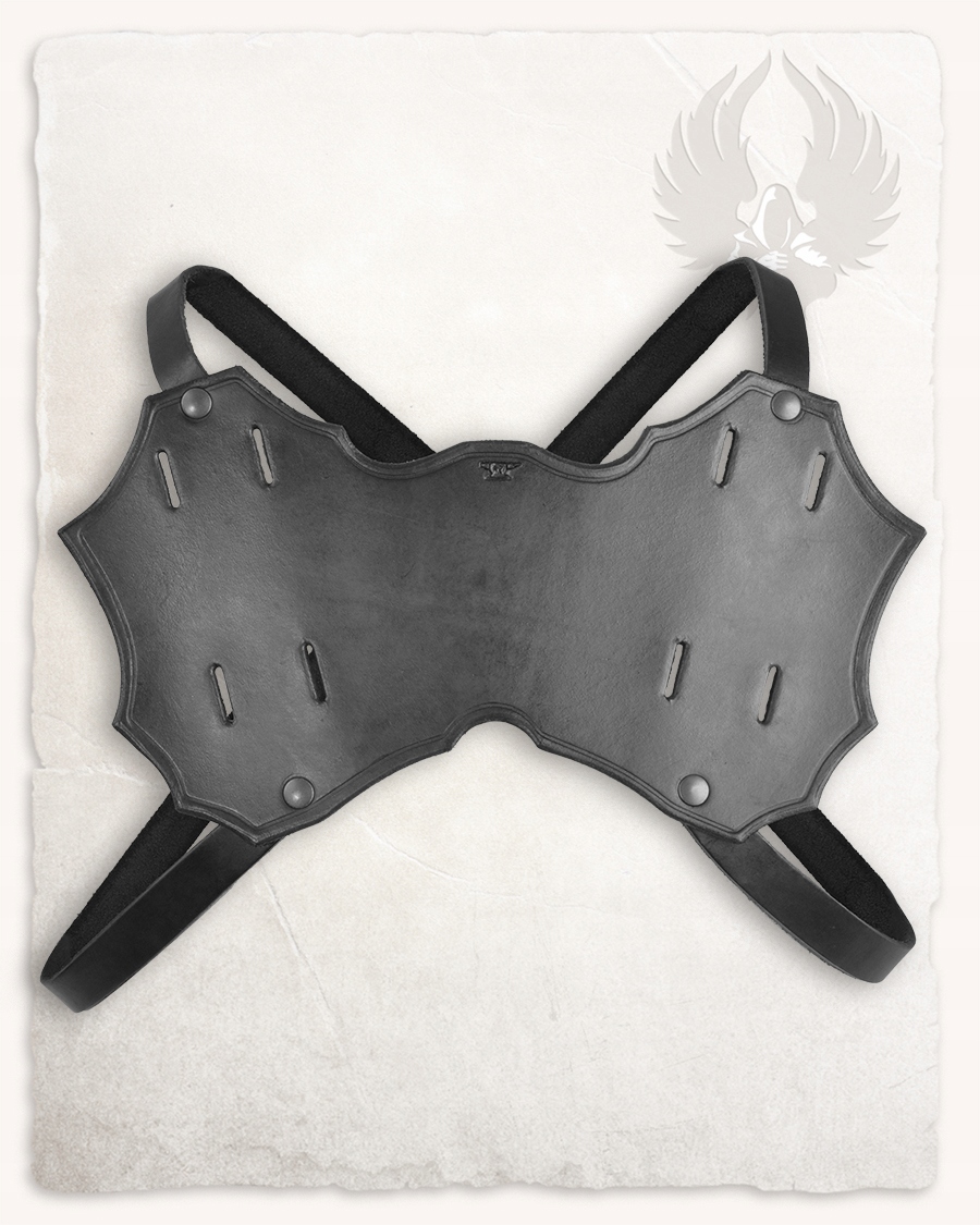 Kožený Systém Na Záda Castagir 2. Vydání Černý Larp