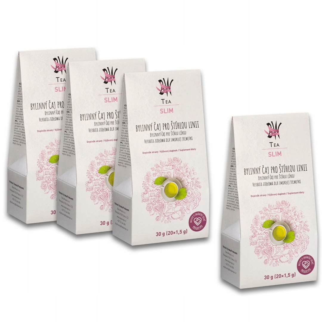 Levně Bw Tea Slim čaj na hubnutí 20 x 1,5 g 33-49