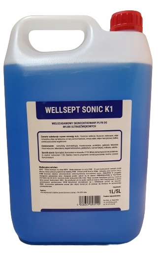 PŁYN koncentrat do myjki ultradźwiękowej 5l.
