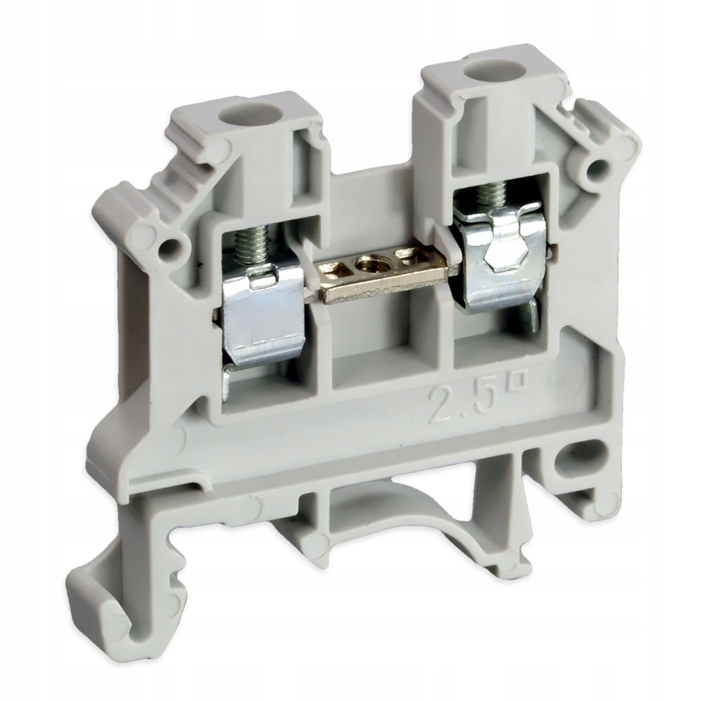 

Złączka Szynowa 2-PRZEWODOWA 4mm² Szara 11321312