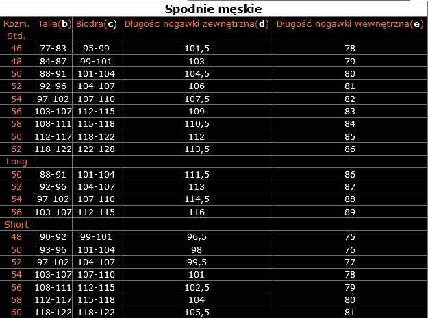 Spodnie Revit Eclipse 2 czarne 4XL Rozmiar 4XL