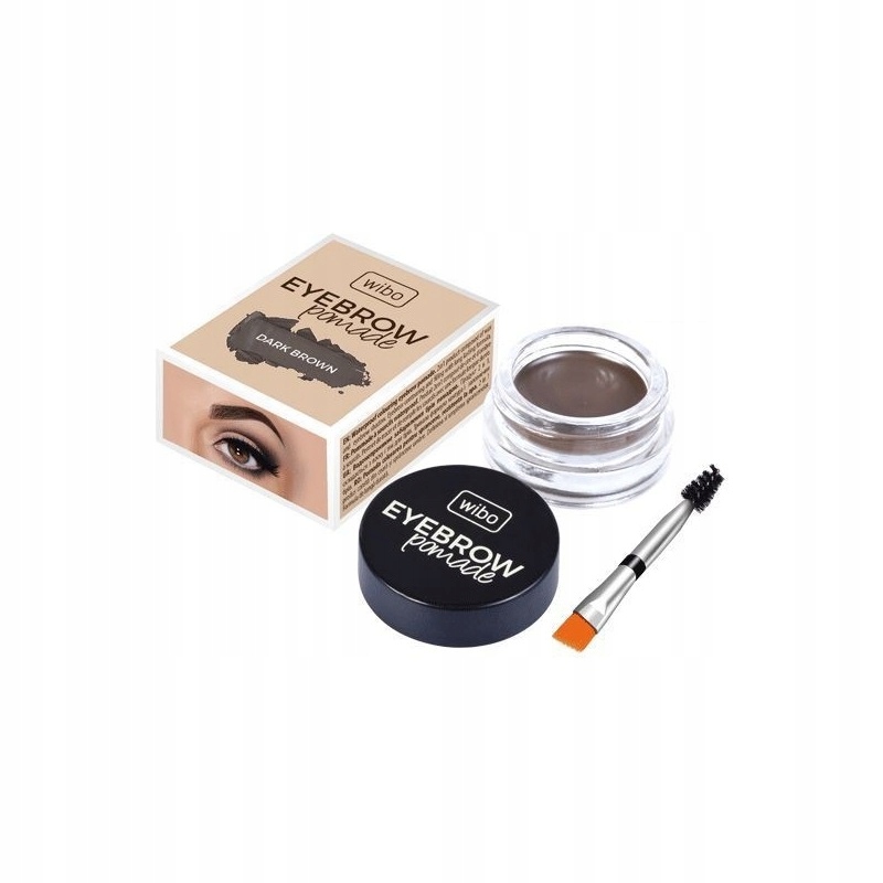 

Wibo Eyebrow Pomade wodoodporna 2 Dark Brown 6g