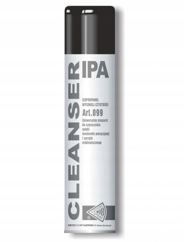 

Izopropanol Cleanser Ipa 600ml Spray 99.99%