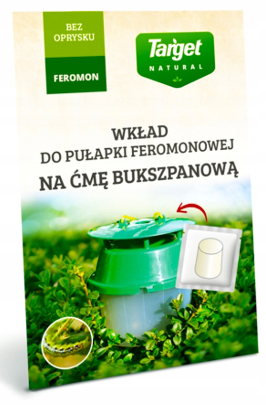 

Target Wkład Feromon Do Pułapki Na Ćmę Bukszpanową