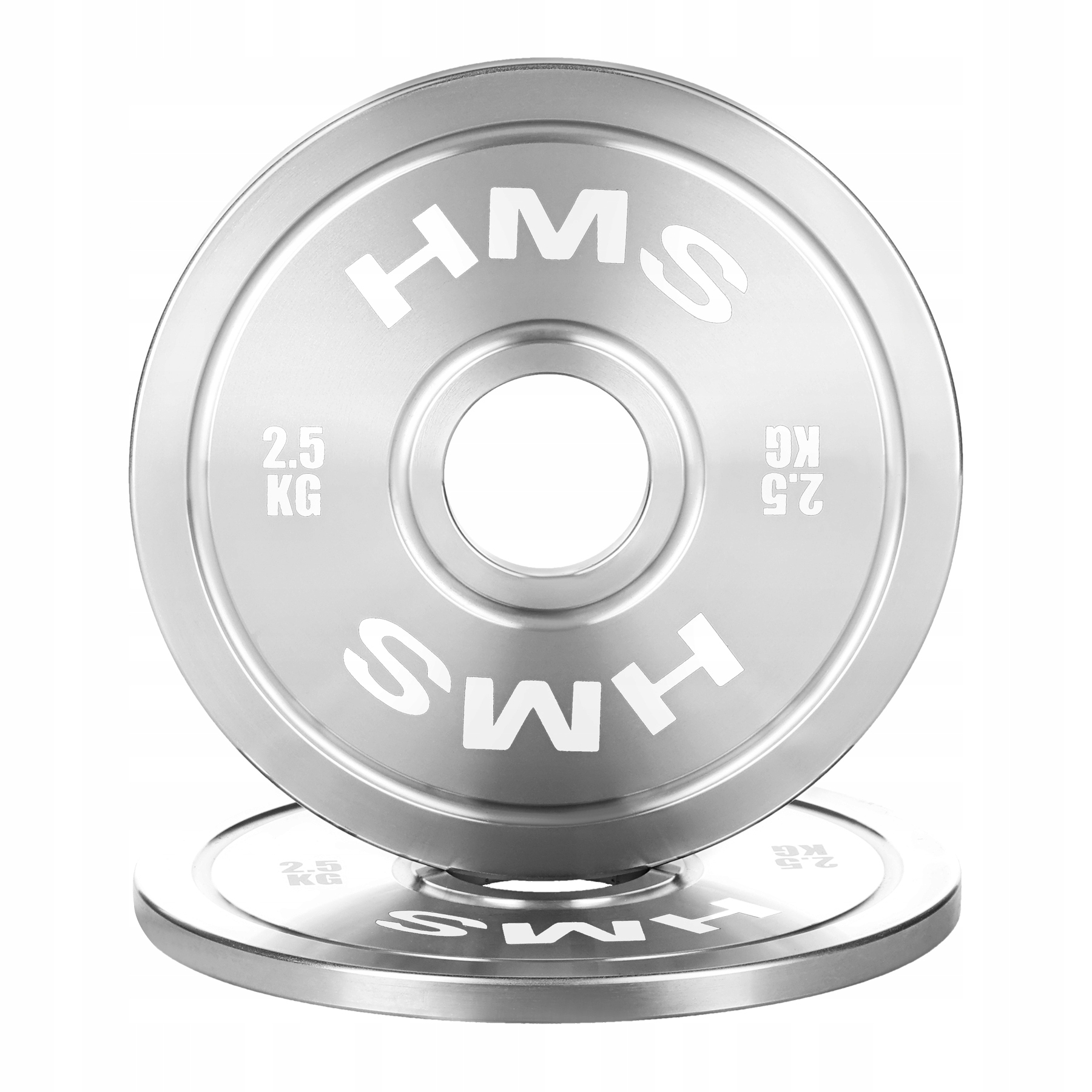 Kalibrowane Obciążenie Stalowe Olimpijskie Tos 2.5 kg Marki Hms