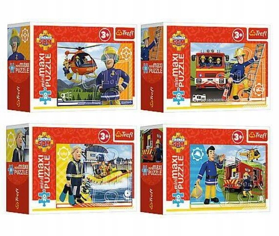 

Trefl Mini Maxi Puzzle Strażak Sam Mix 20el 3+