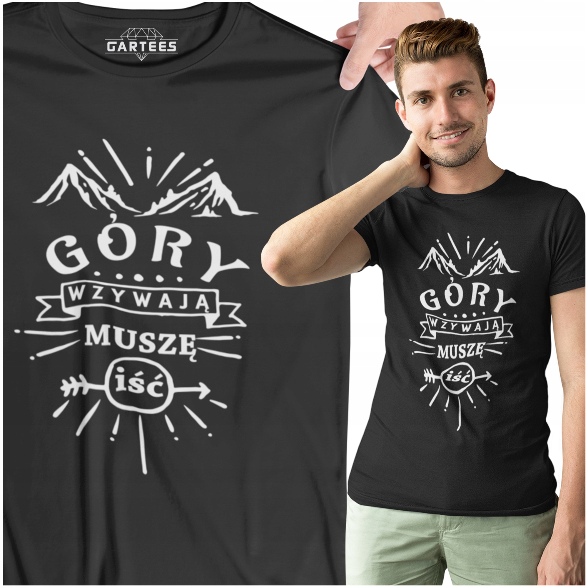 

Koszulka Męska Ekstra Prezent Dla Miłośnika Gór