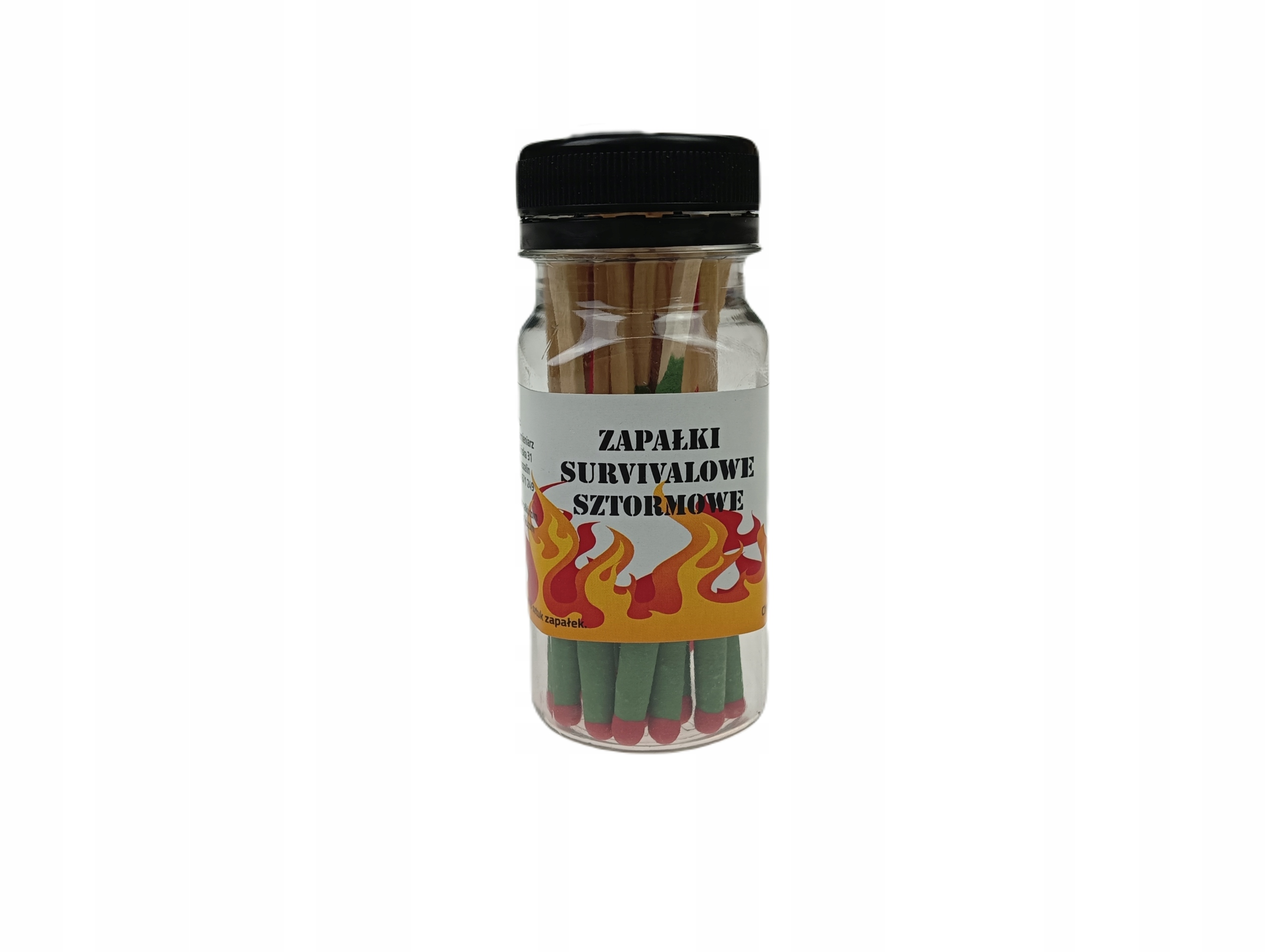 

Zapałki survivalowe sztormowe