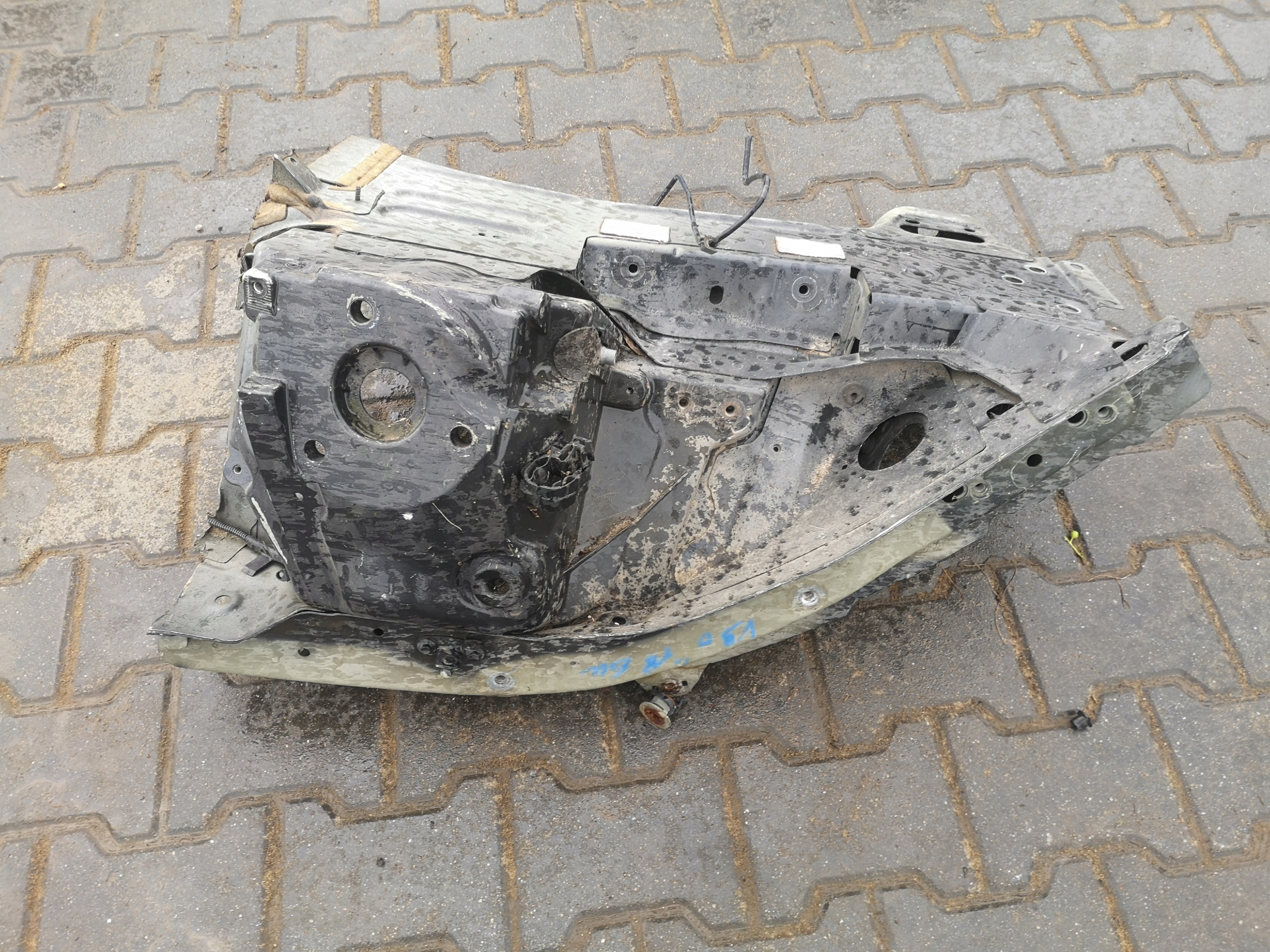 VOLVO V90 ЛОНЖЕРОН ПРАВИЙ ПЕРЕД ЧАША ФАРТУХ 2018