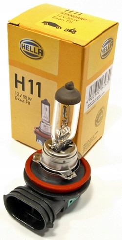 Żarówka H11 Hella 12V 55W PGJ19-2