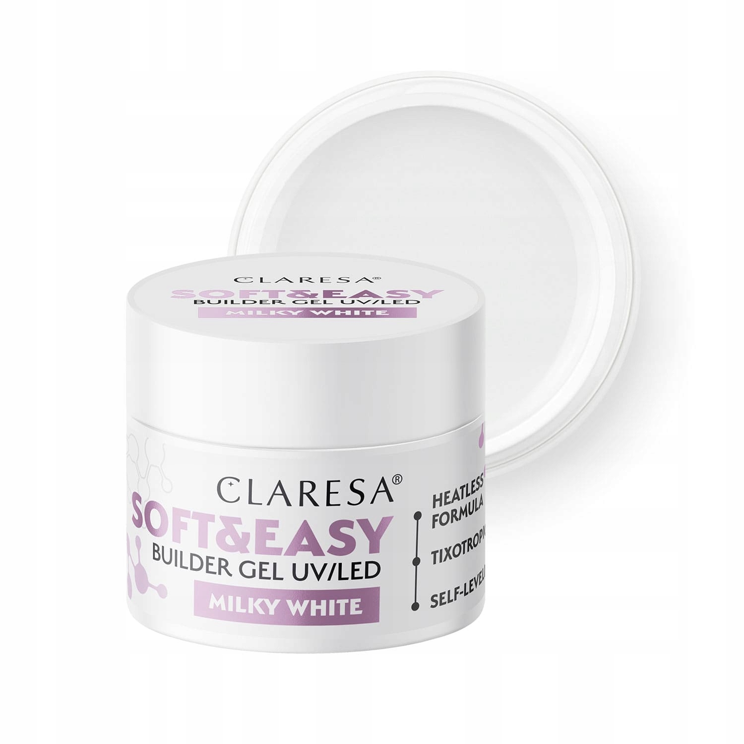 żel budujący Soft&Easy gel milky white