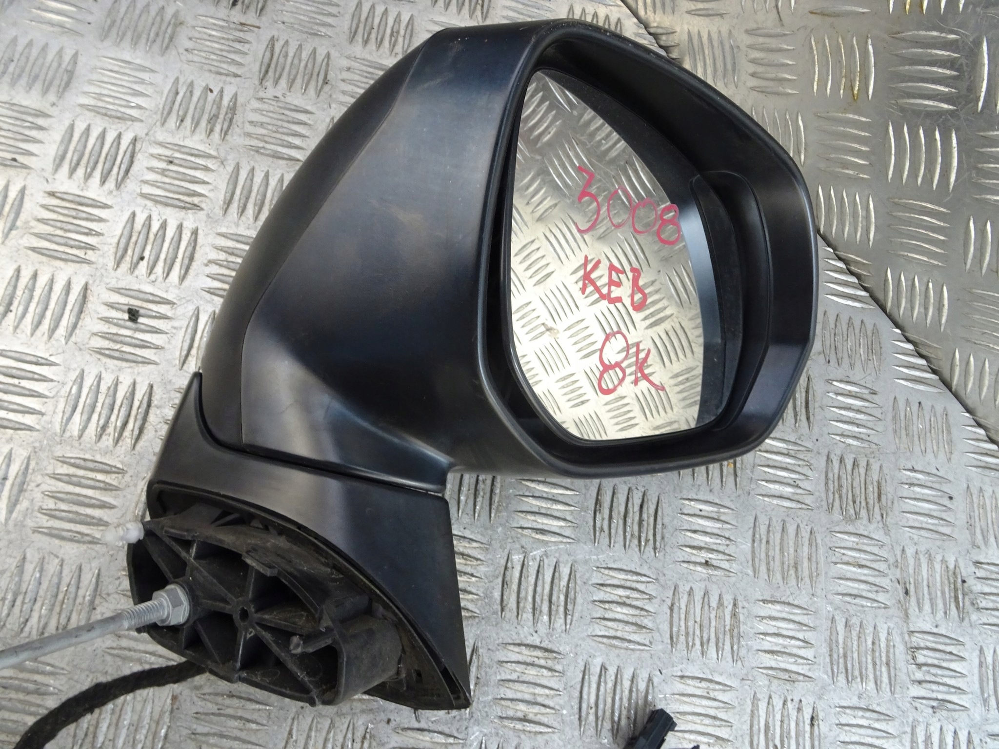 PEUGEOT 3008 mirror right EVGC 8 PIN UK