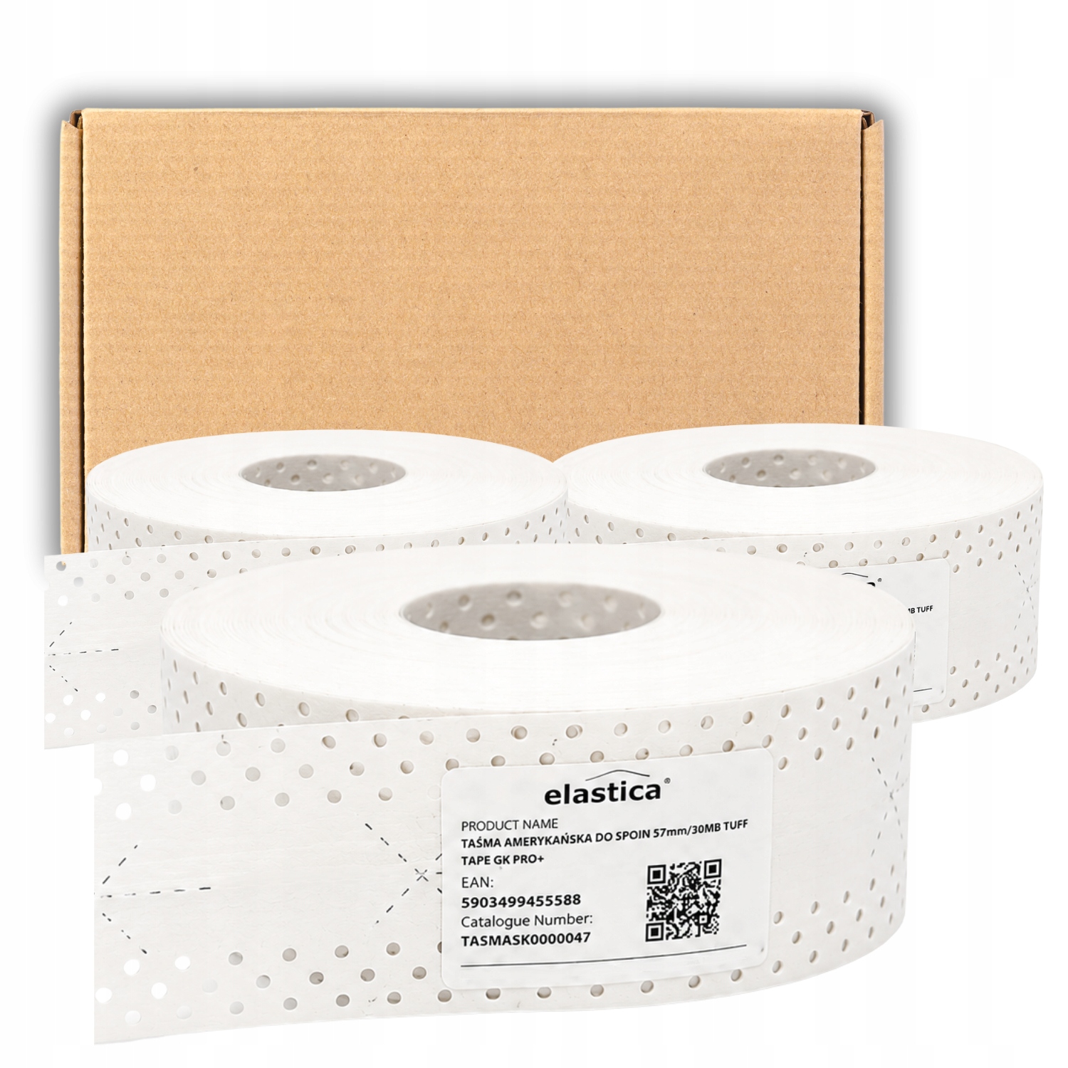 Americká páska 57 mm x 30 m pro rohové spoje desek Gk