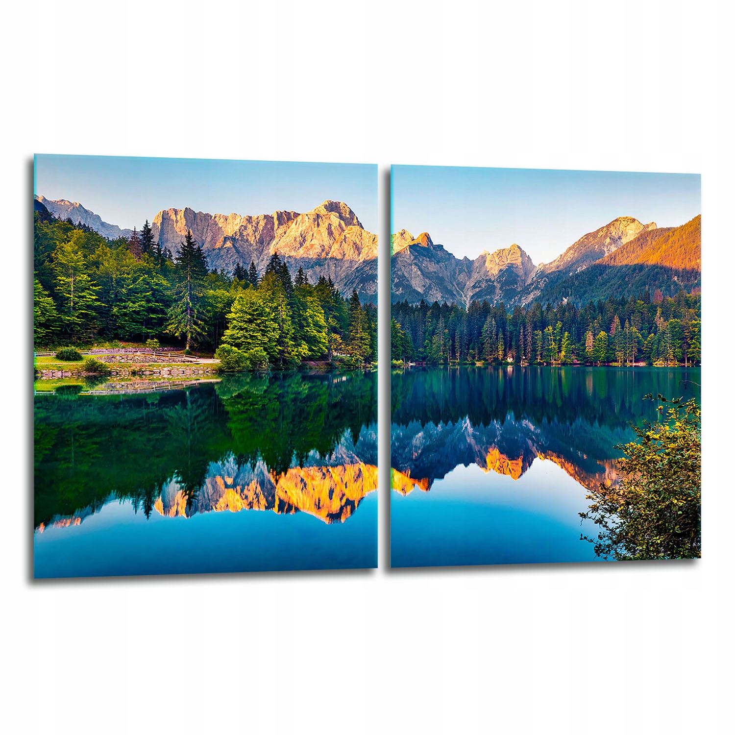 2x Skleněná Ochranná Deska 40x52 Krajina Kuchyně Tvrzené Sklo 7v1