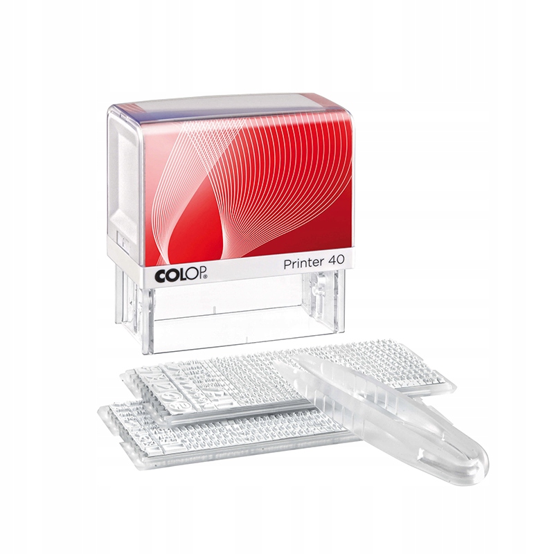Drukarenka Diy Pieczątka Colop Printer Rozmiar 40/2 czcionka 2,5 mm 3,5 mm
