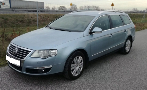RAMIĘ + WYCIERACZKA TYŁ VW PASSAT B6 KOMBI 2005r- Producent części 555