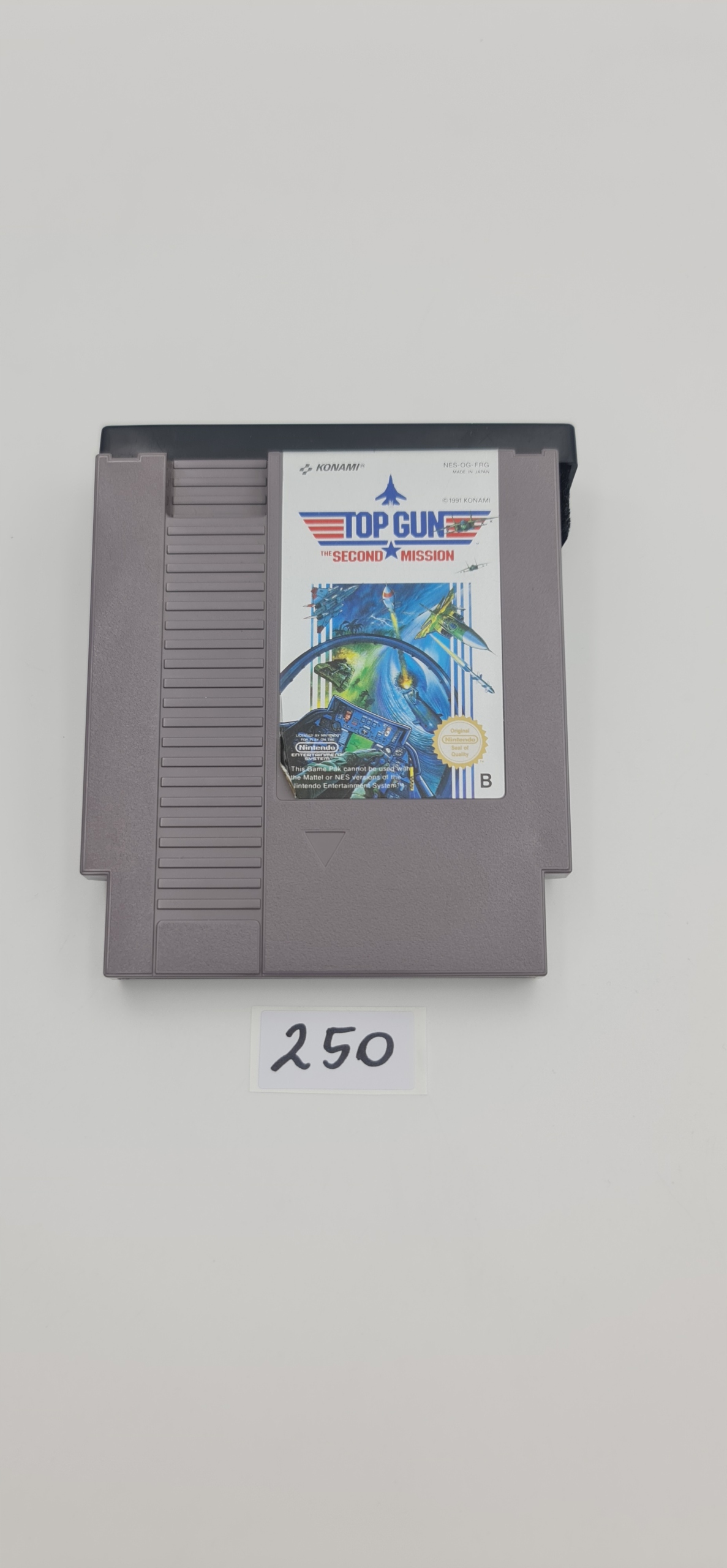 NINTENDO NES TOP GUN THE SECOND MISSION